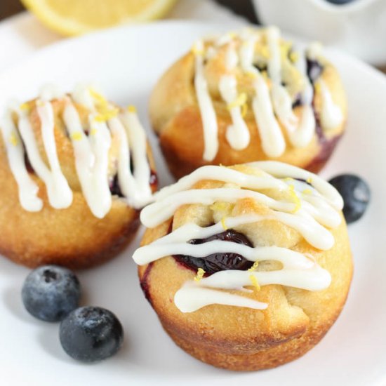 Lemon Blueberry Sweet Rolls