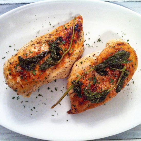 Chicken Breast with Mint