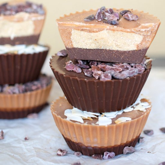 Chocolate Caramel Protein Cups