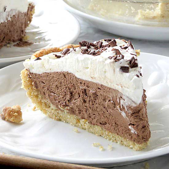 Low Carb French Silk Pie