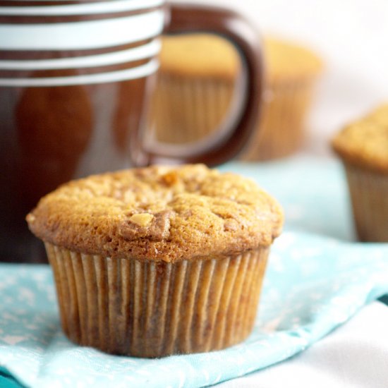 Coffee Toffee Muffins