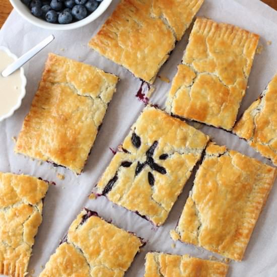 Giant Blueberry Hand Pie