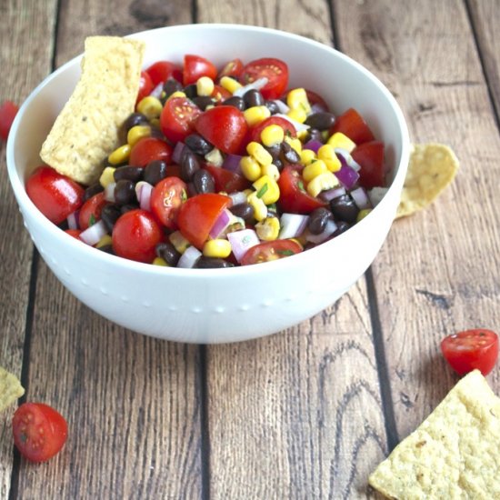 Cherry Tomato Corn Salsa