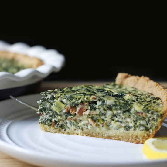 Greek Style Spinach-Feta Pie