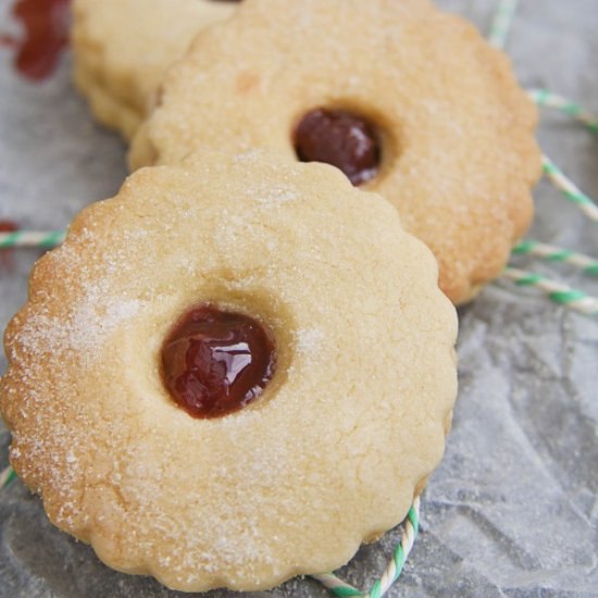 Homemade Jammie Dodgers