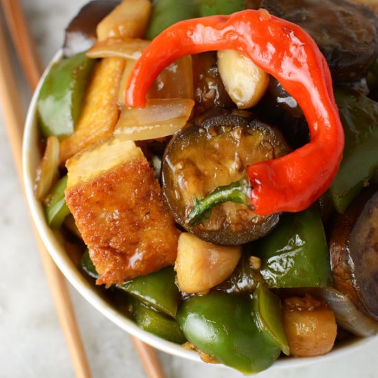 Asian Eggplant Stir Fry