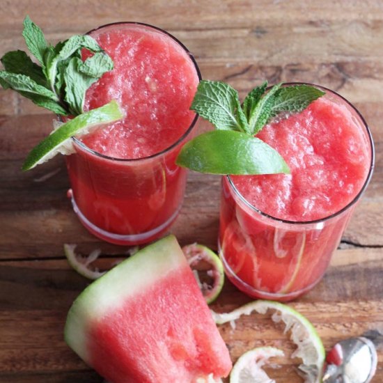 Skinny Watermelon Mojito