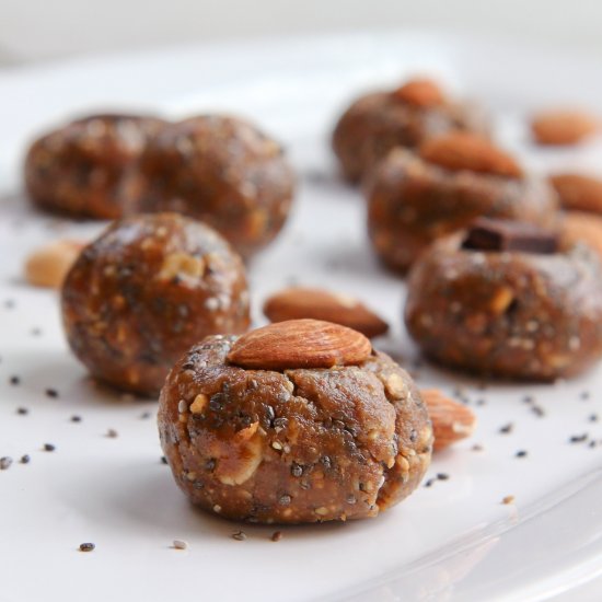 Almond Butter Protein Balls