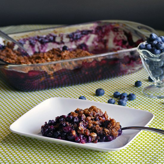 Blueberry Crisp