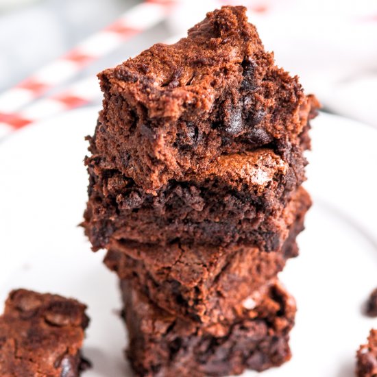 Double Chocolate Chewy Brownies