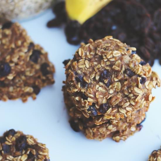 Blueberry Oatmeal Raisin Cookies