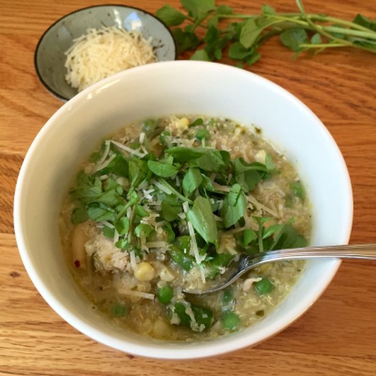 Slow Cooker Chicken Quinoa Risotto