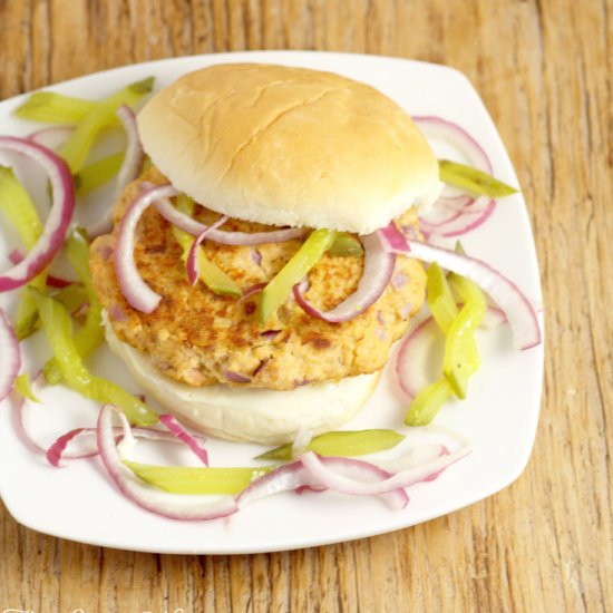 Easy Salmon Burgers