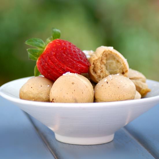 Healthy Protein Pancake Puffs