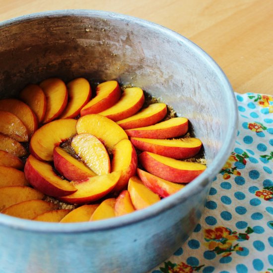 Peach Upside Down Cake