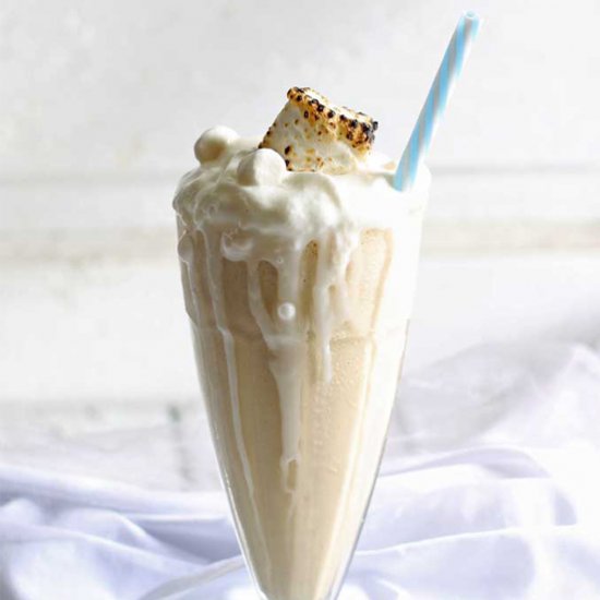 Marshmallow Peanut Butter Milkshake