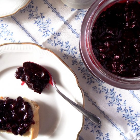 Black Currant Refrigerator Jam