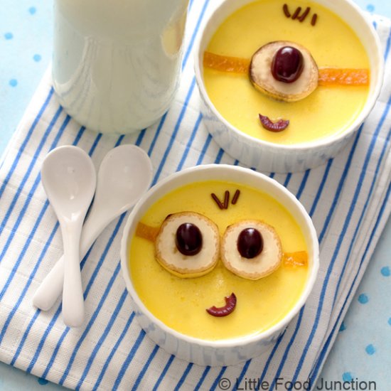 Minions Baked Yogurt