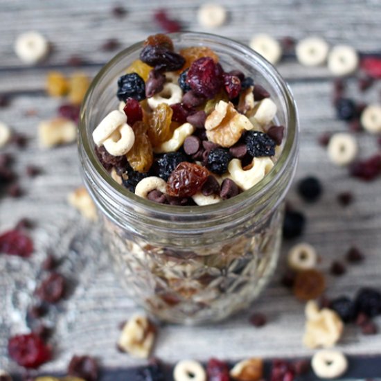 Homemade trail mix