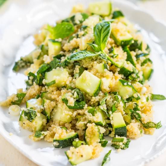 Favorite Greens Quinoa Salad