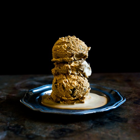 Dulce de Leche Espresso Ice Cream