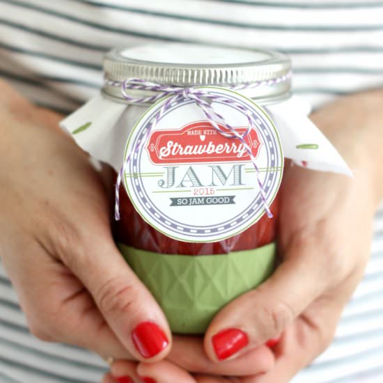 Low-Sugar Strawberry Jam