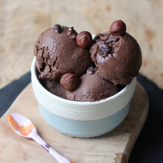 Chocolate Hazelnut Ice Cream