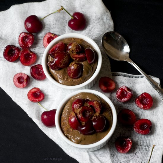 Cherry Chocolate Mousse