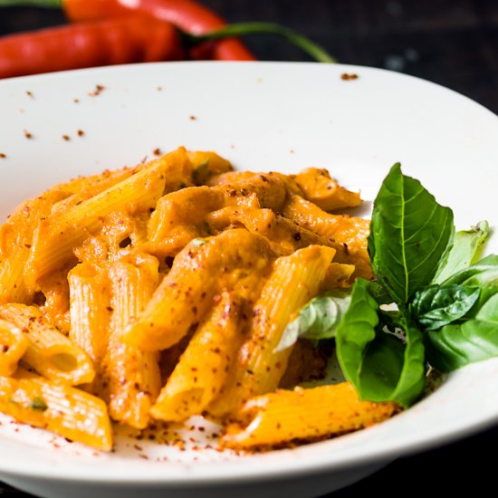 Penne Alla Pepper Vodka