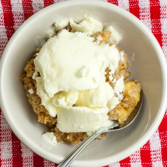 Peach Crisp