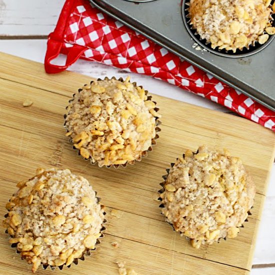 Apple Cinnamon Streusel Muffins