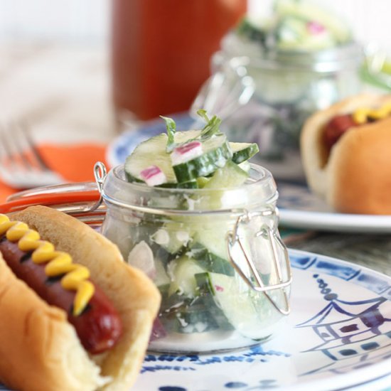 Creamy Cucumber Salad