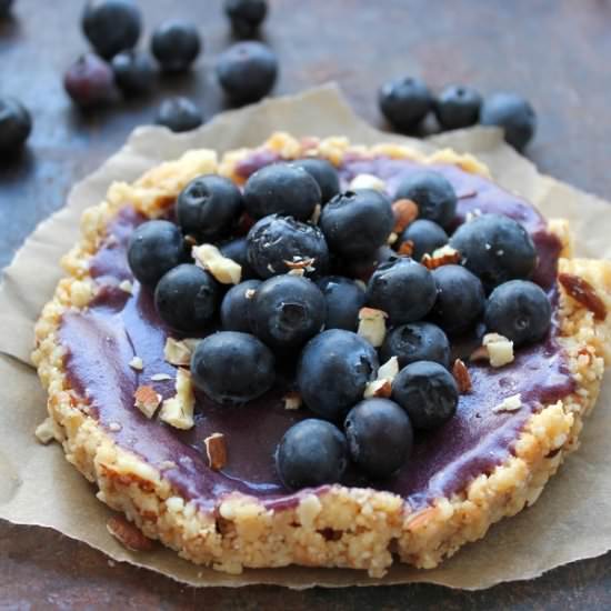 Blueberry Curd Pie