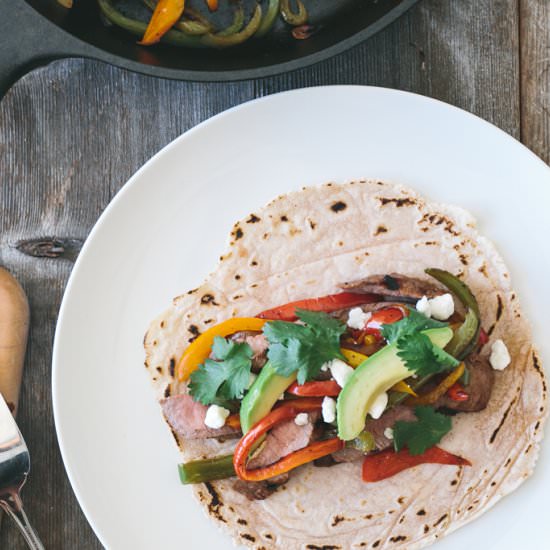 Steak Fajitas