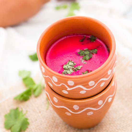 Spiced Beetroot Buttermilk