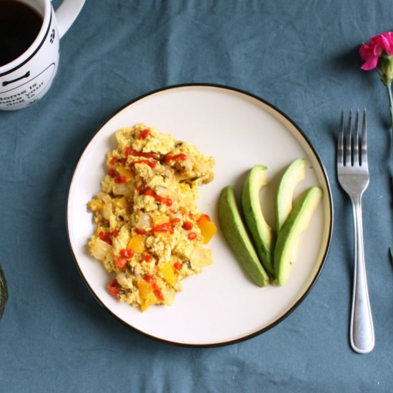 Ultimate Loaded Tofu Scramble