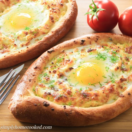 Khachapuri (Georgian Cheese Bread)