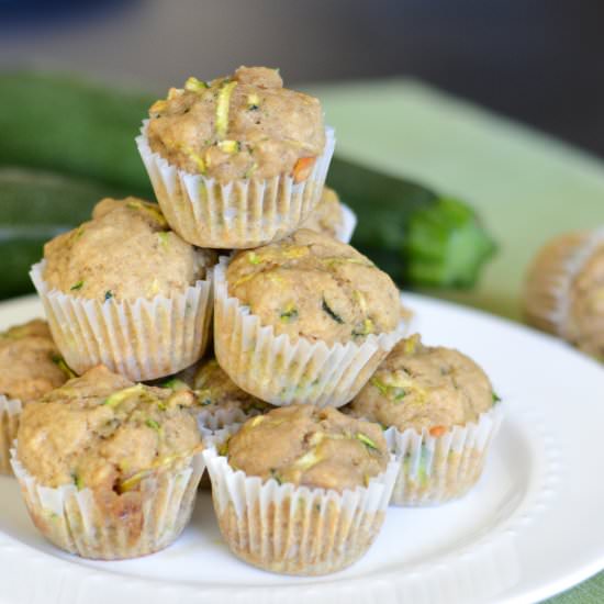 Zucchini Bread Mini Muffins