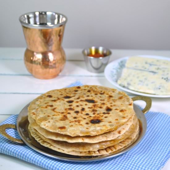 Blue Cheese Paratha