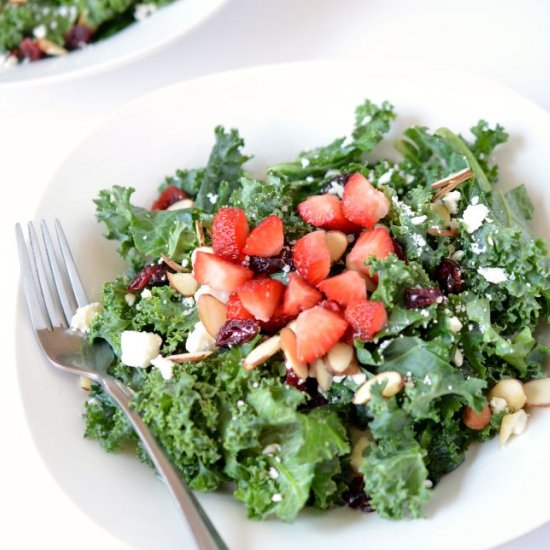 Spinach Salad with Strawberries