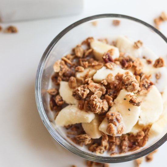 Cinnamon Pecan Granola