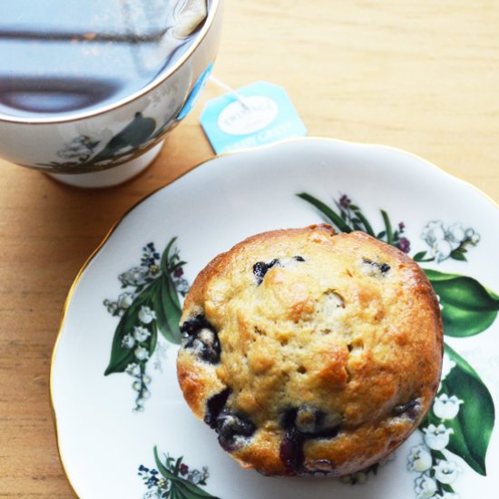 Blueberry Banana Muffins