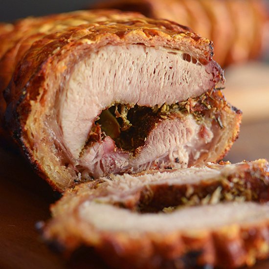 Porchetta With Crispy Skin