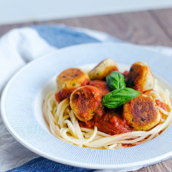 Feta and herb balls