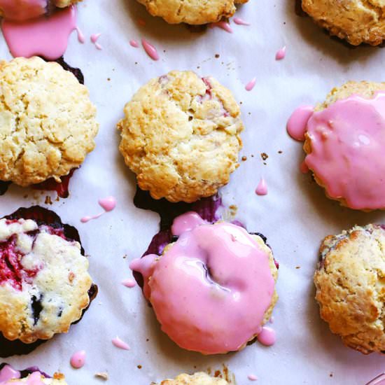 Berry Cream Scones