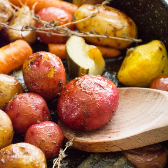 Vinegar-Roasted Vegetables