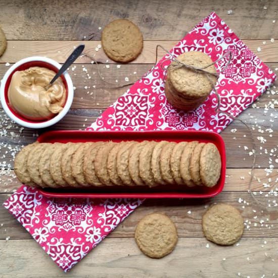 Peanut Butter Oatmeal Cookies