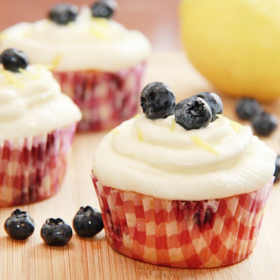 Blueberry Lemon Cupcakes