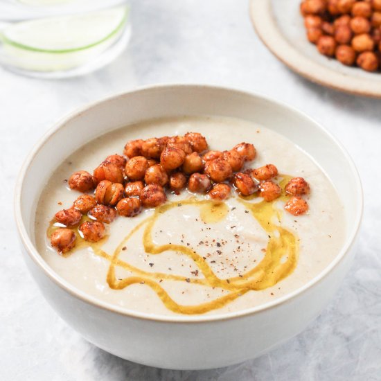 Roasted Cauliflower Soup