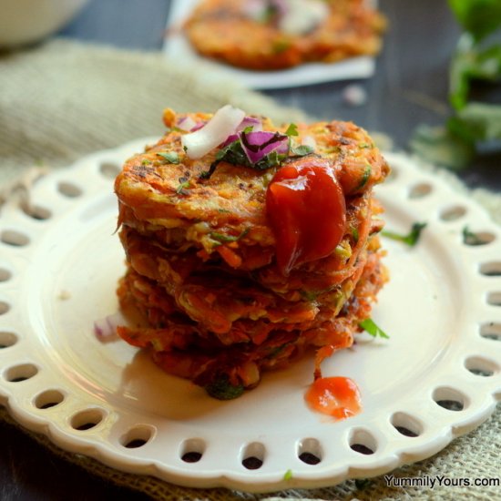 Skillet Vegetable Fritters